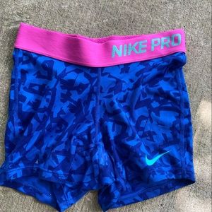 Girls Nike Pro Compression shorts!!